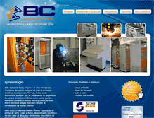 Tablet Screenshot of bcindustrial.com.br